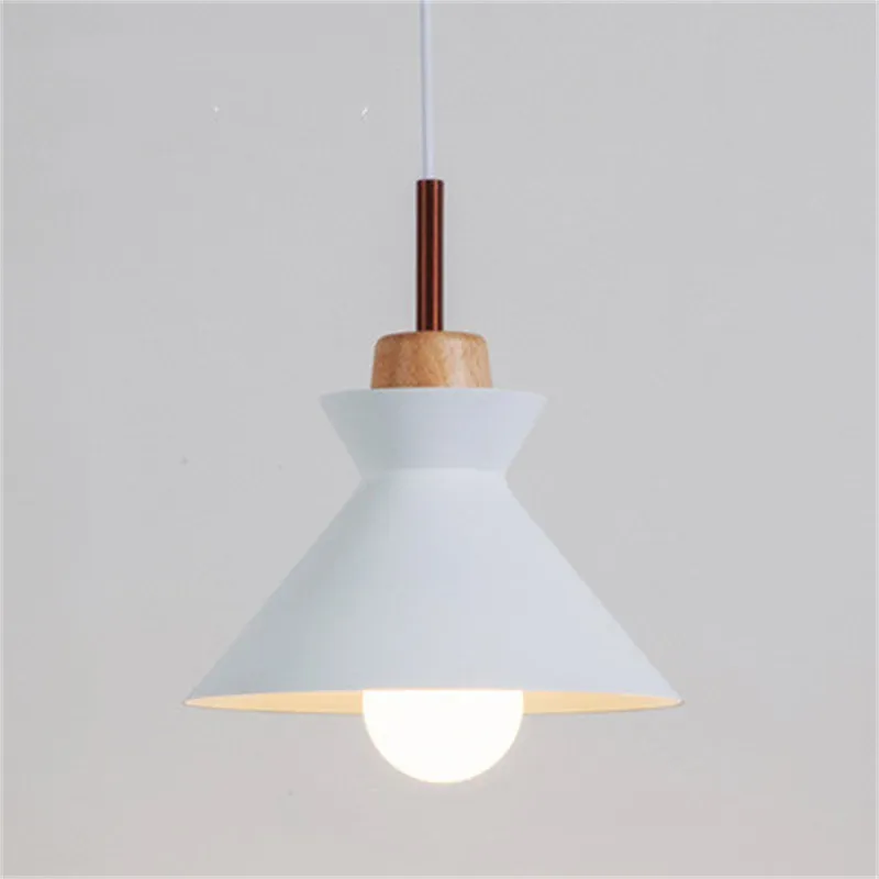 Scandinavische MULTI Metaal Hout Macaroon Hanglamp voor Keuken HL88