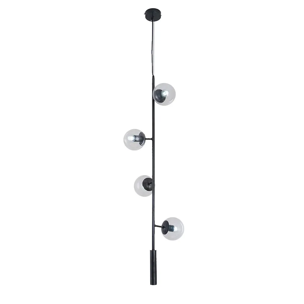Orb moderne glazen bol hanglamp voor woonkamer