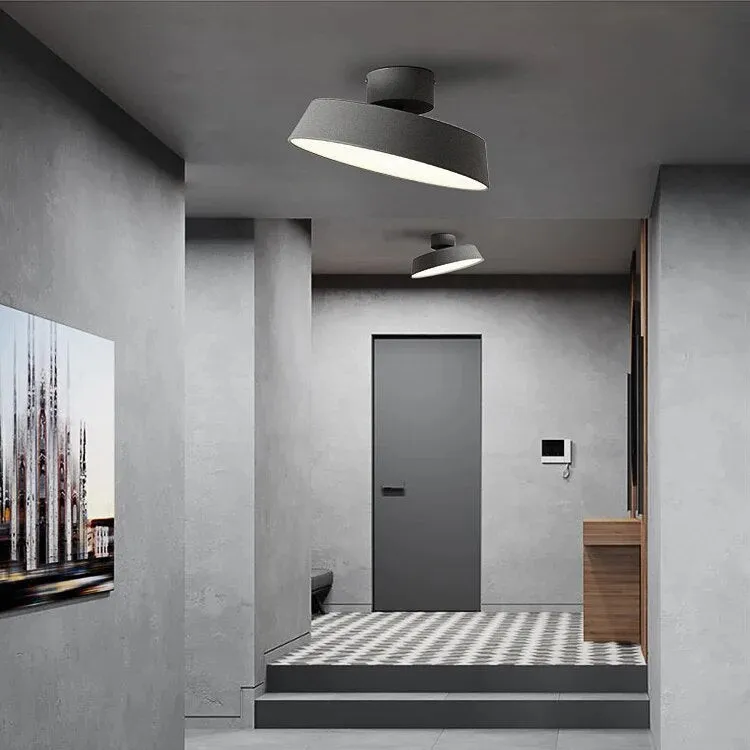 Nordic Minimalist Ronde Aluminium LED Plafondlamp HL1264