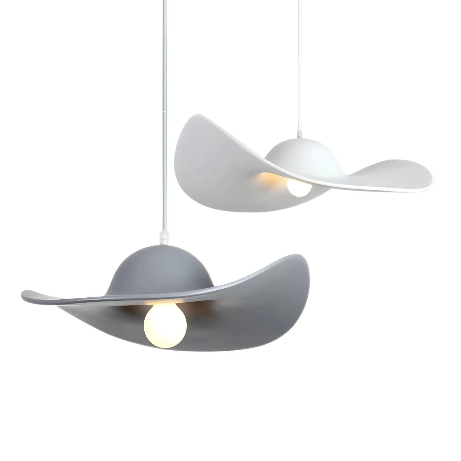 Italiaanse Hoed Vorm Hars Ontwerp Hanglamp HL310