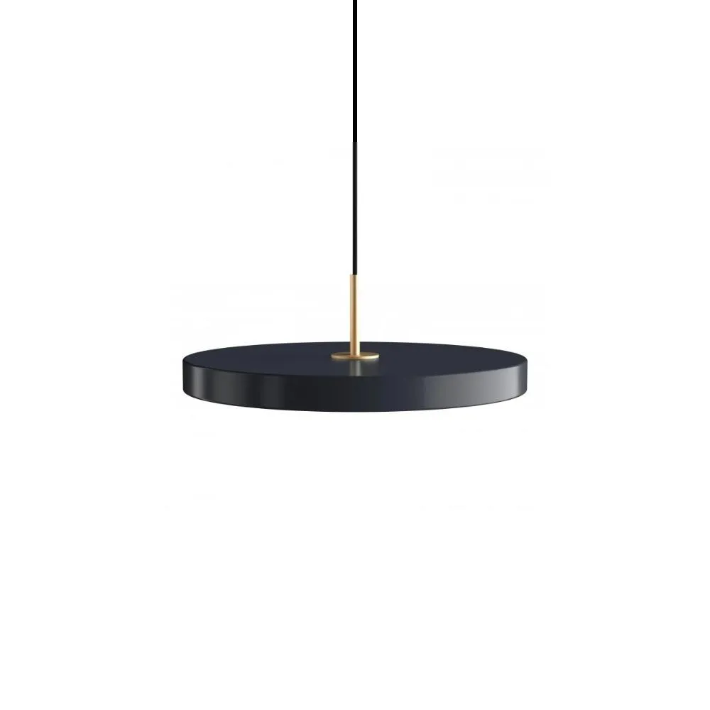 Schijfvormige Moderne Hanglamp - Zwart Wit LED Ontwerp HL1051