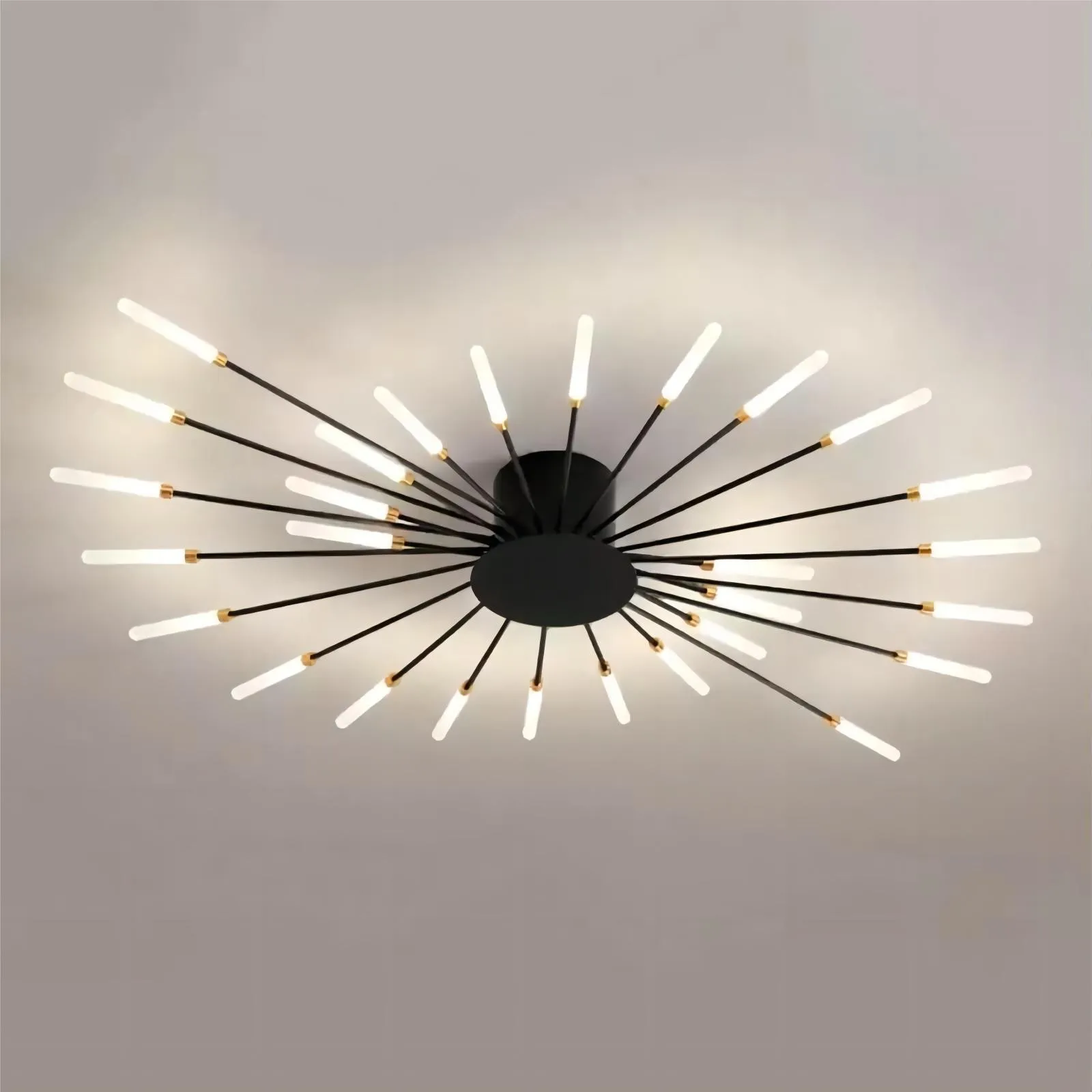 Moderne Spoetnik vuurwerk LED vertakkingsplafondlamp HL108