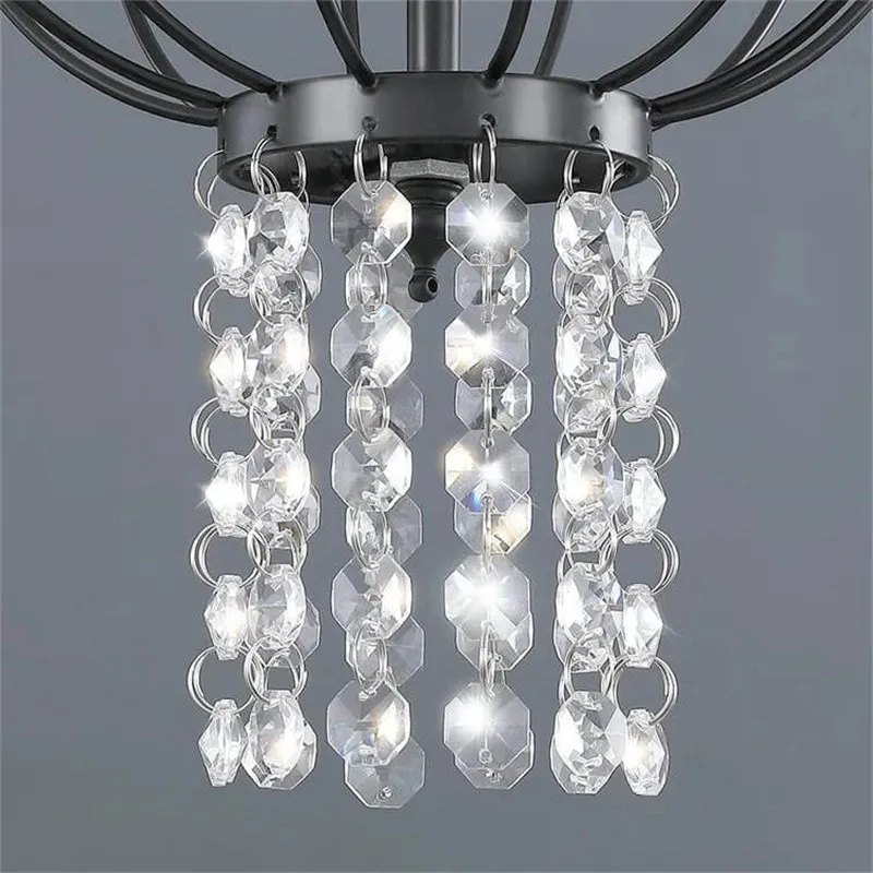 Moderne Luxe Metalen Kristallen Kroonluchter HL252