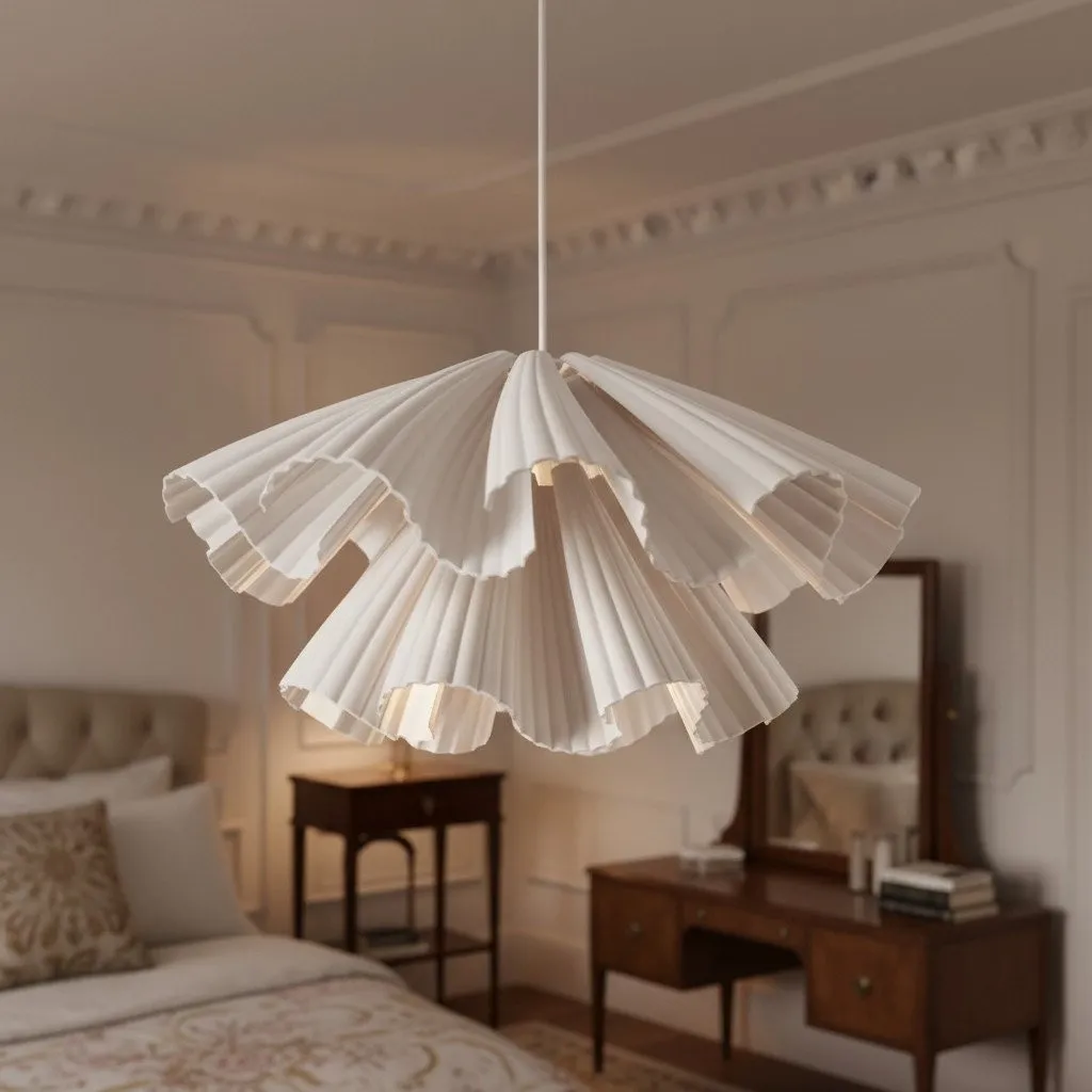 Elora kunststof hanglamp - Lichtgewicht modern design voor slaapkamers of woonkamers HL1990