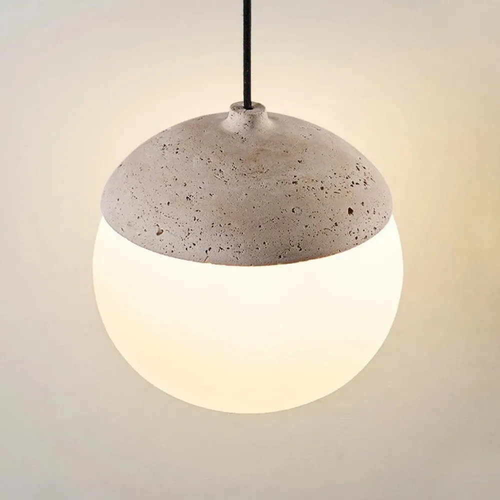 Orbaltis Moderne Orb Cluster Hanglamp - Hanglamp van natuursteen en glas voor woonkamer of keuken HL2448