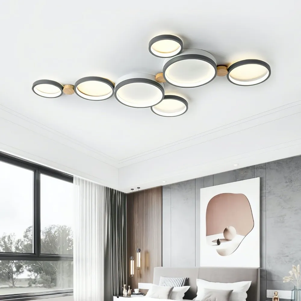 Nordic Circle LED Plafondlamp - Multi Branch Lamp voor Keuken HL1355