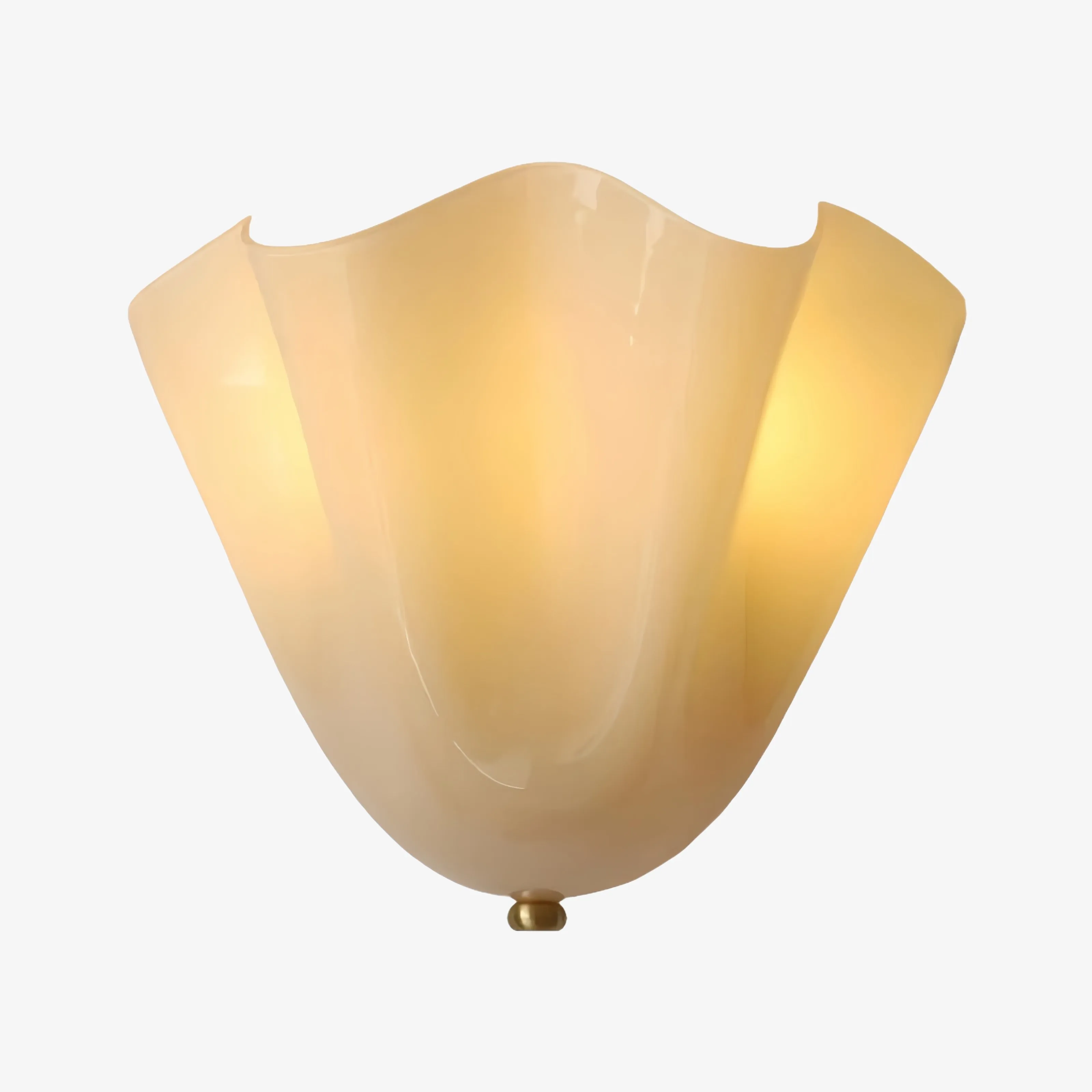 Bellina moderne wandlamp - Artisanaal glas Vera lamp voor interieurdecoratie HL1643