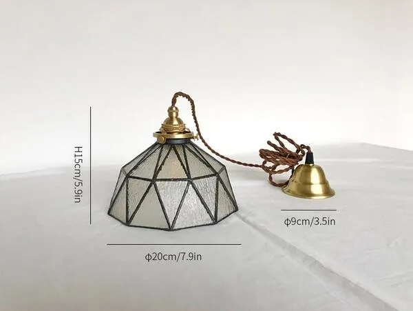 Glazen Kom Hanglamp HL43