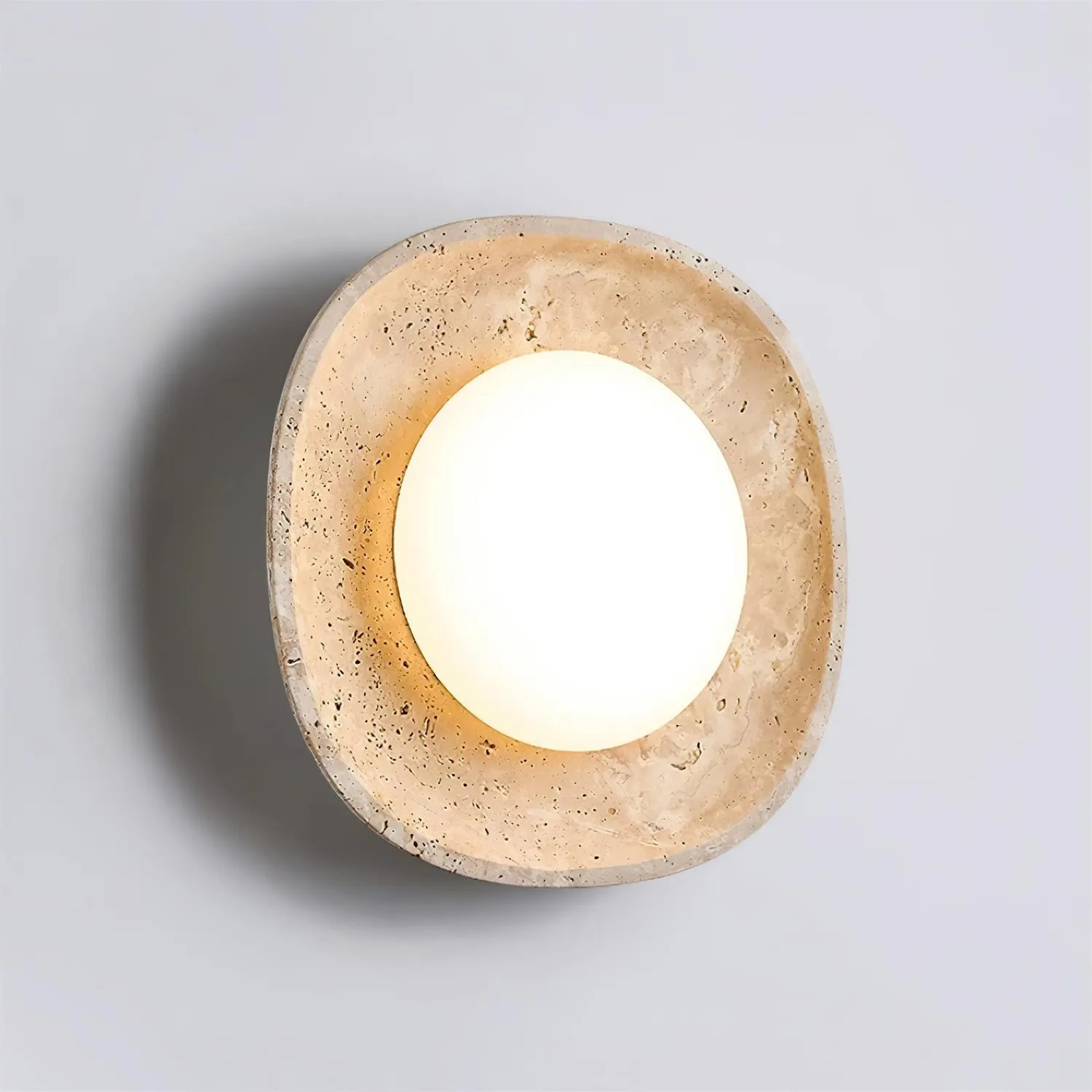 Japanse stijl Wabi-Sabi stenen wandlamp HL442