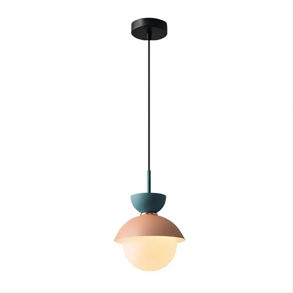 Noordse Aluminium Macaroon Bal Vorm Slaapkamer Hanglamp HL87