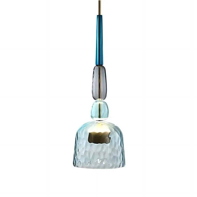 Scandinavische Macaron glas-in-lood design hanglamp HL213