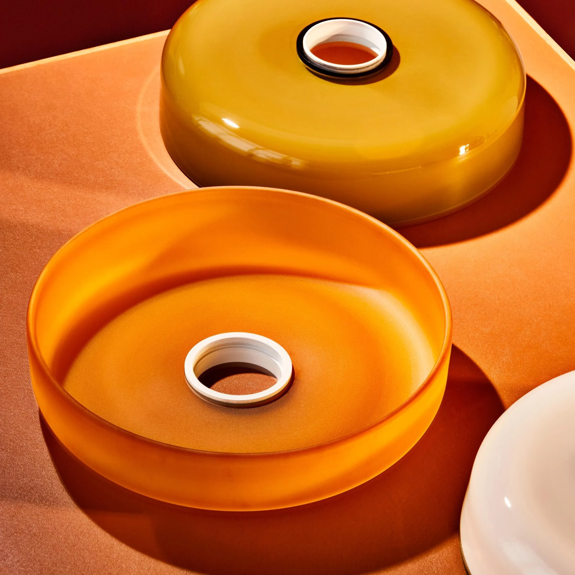 Kalo Disc Kleurrijke Hanglamp - Moderne Glazen Hanglamp voor de Eetkamer HL2447