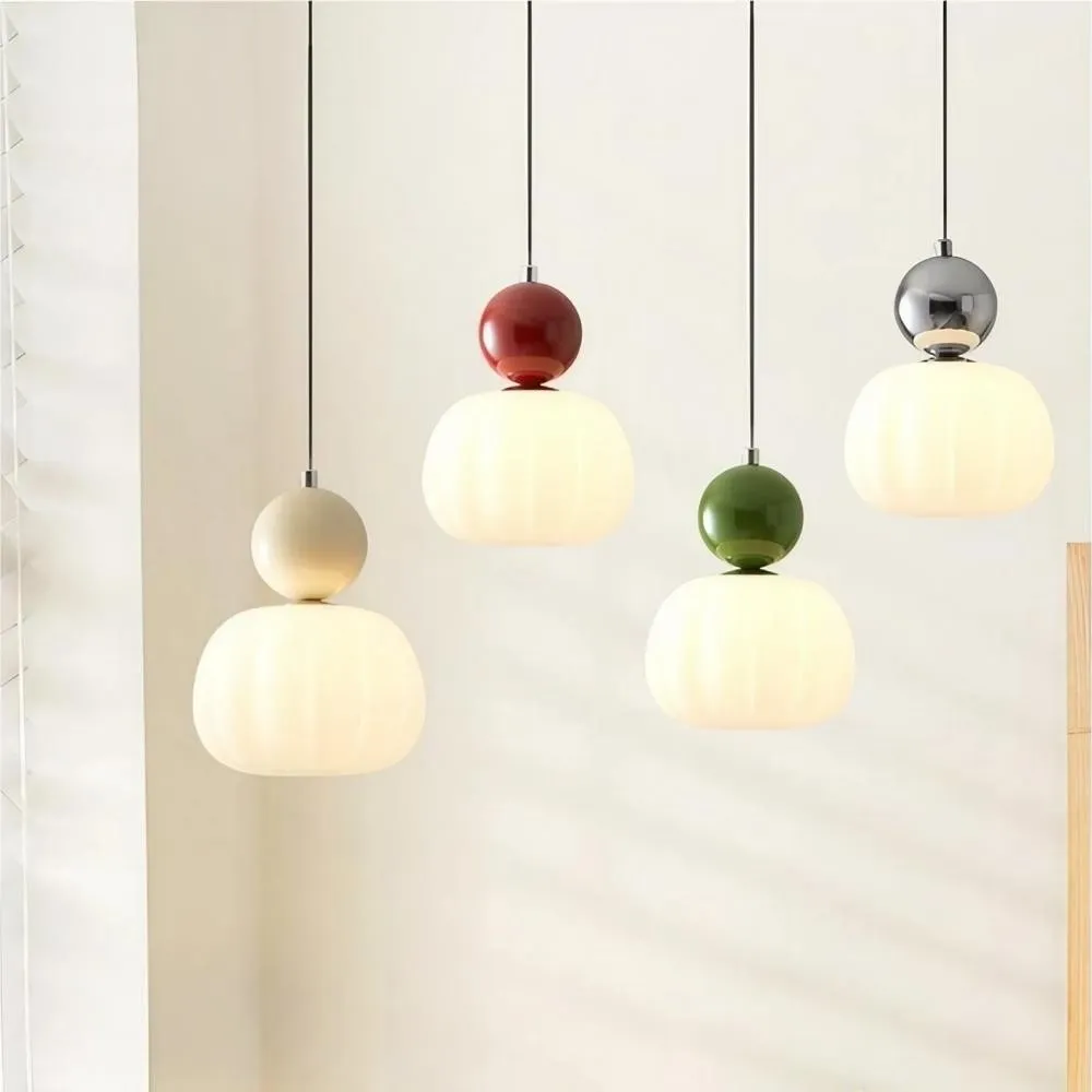 Crèmekleurige Bauhaus Art Deco hanglamp HL155