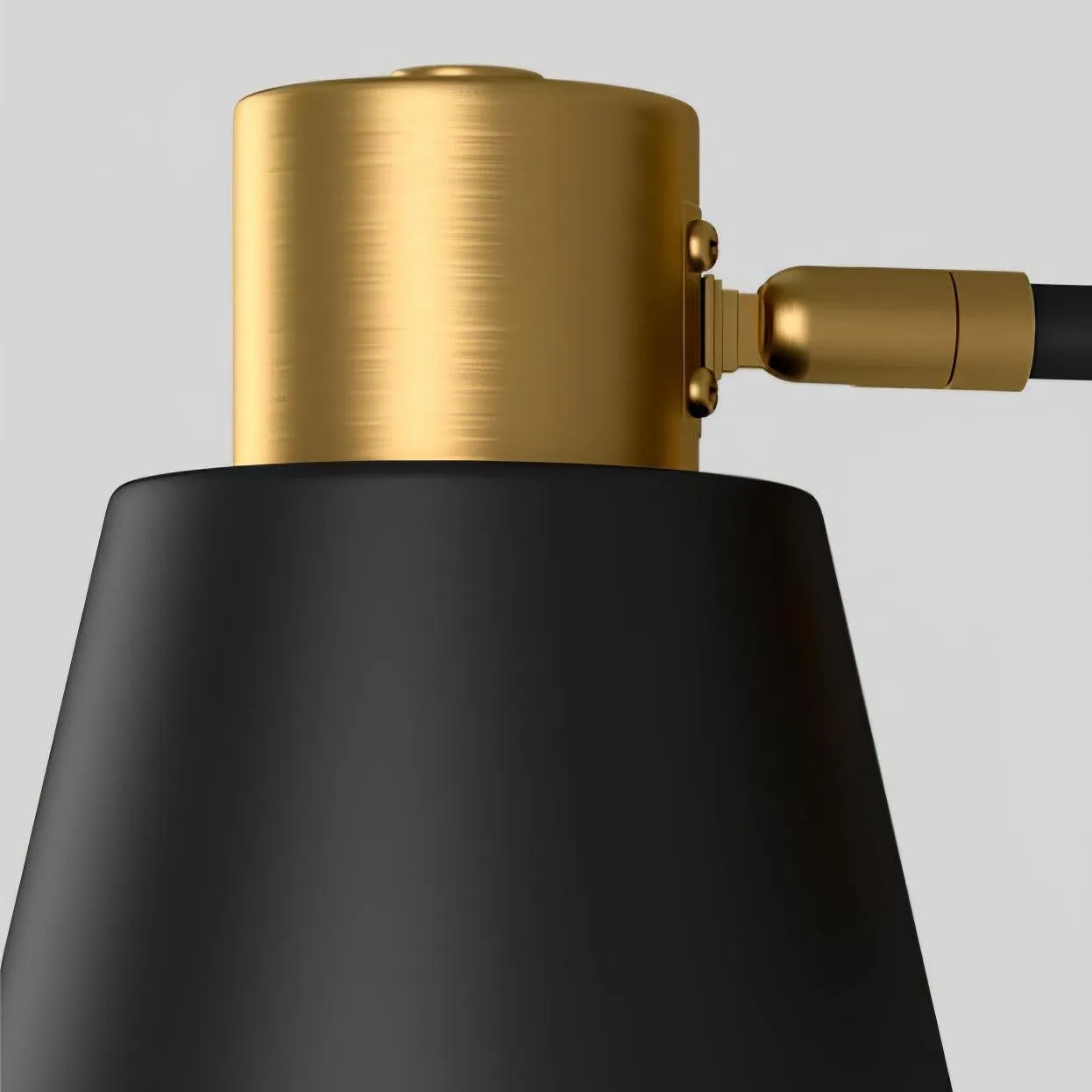 Verstelbare wandlamp met arm HL2926