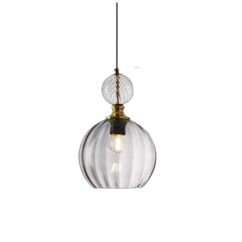 Macaron Glazen Bol Hanglamp Slaapkamer HL69