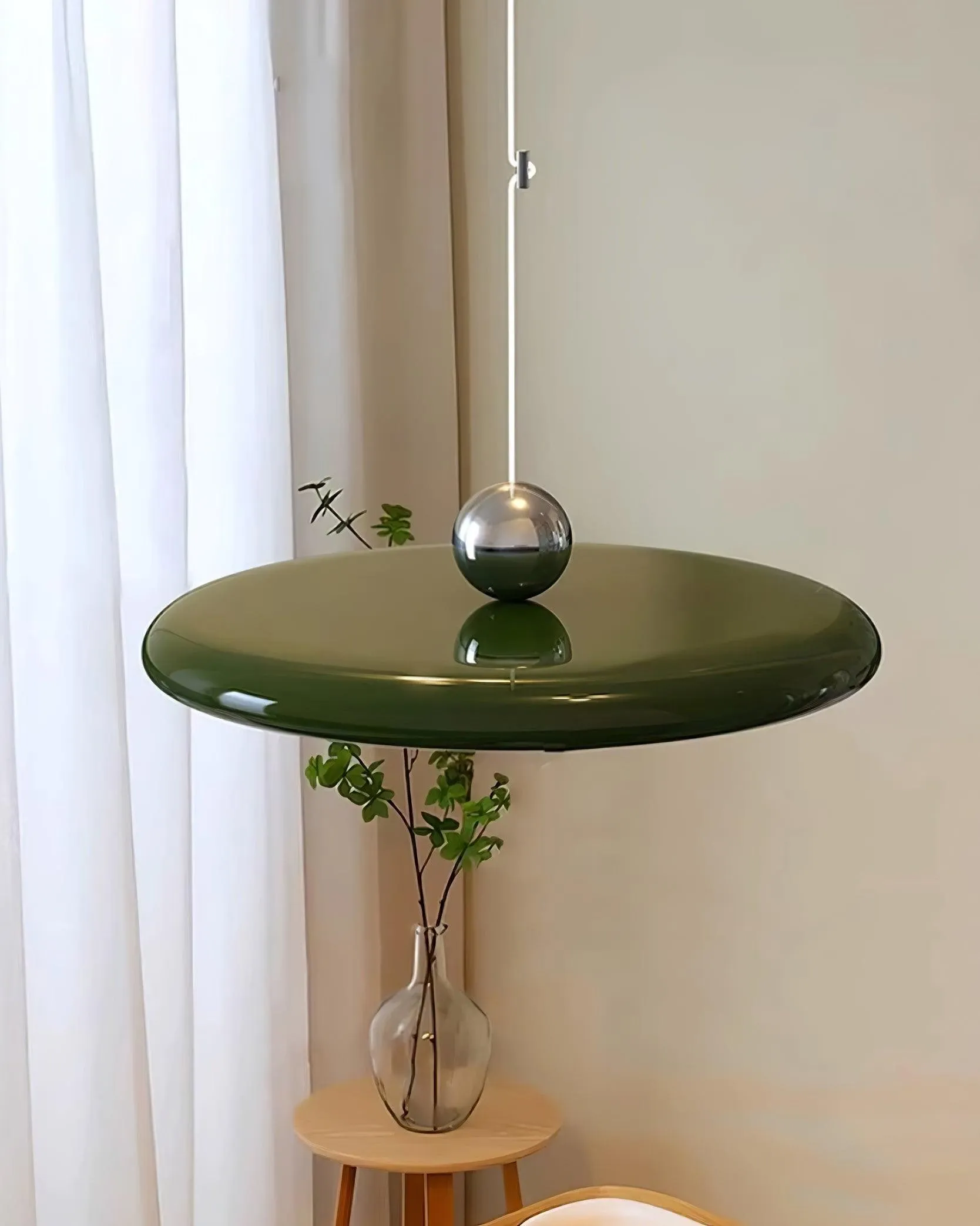 Eenvoudige moderne verstelbare hanglamp met zwenkarm HL885