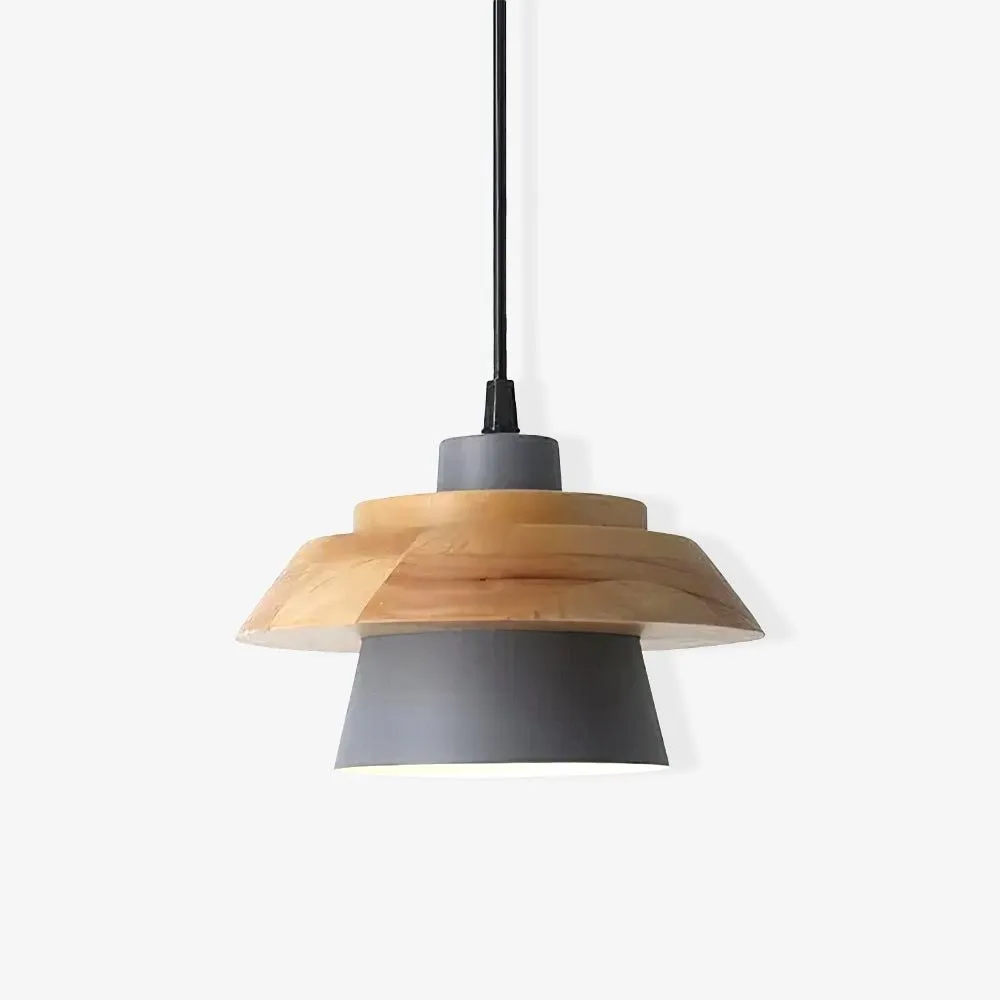 Hanglamp van steenhout HL728