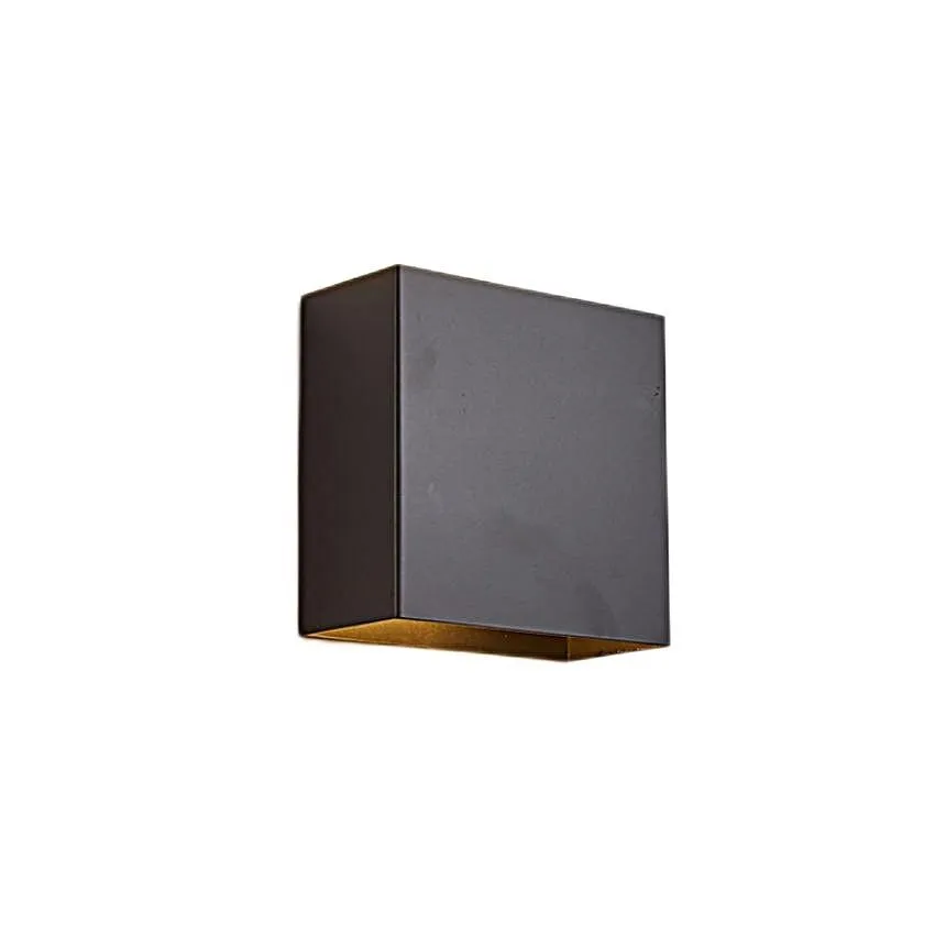 Moderne Cube LED Wandlamp Aluminium Voor Slaapkamer Huis Garage