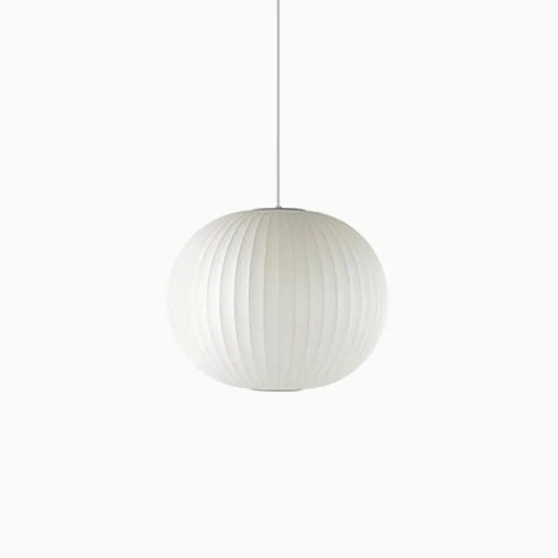 Saucer Zijde Bubble Hanglamp Woonkamer
