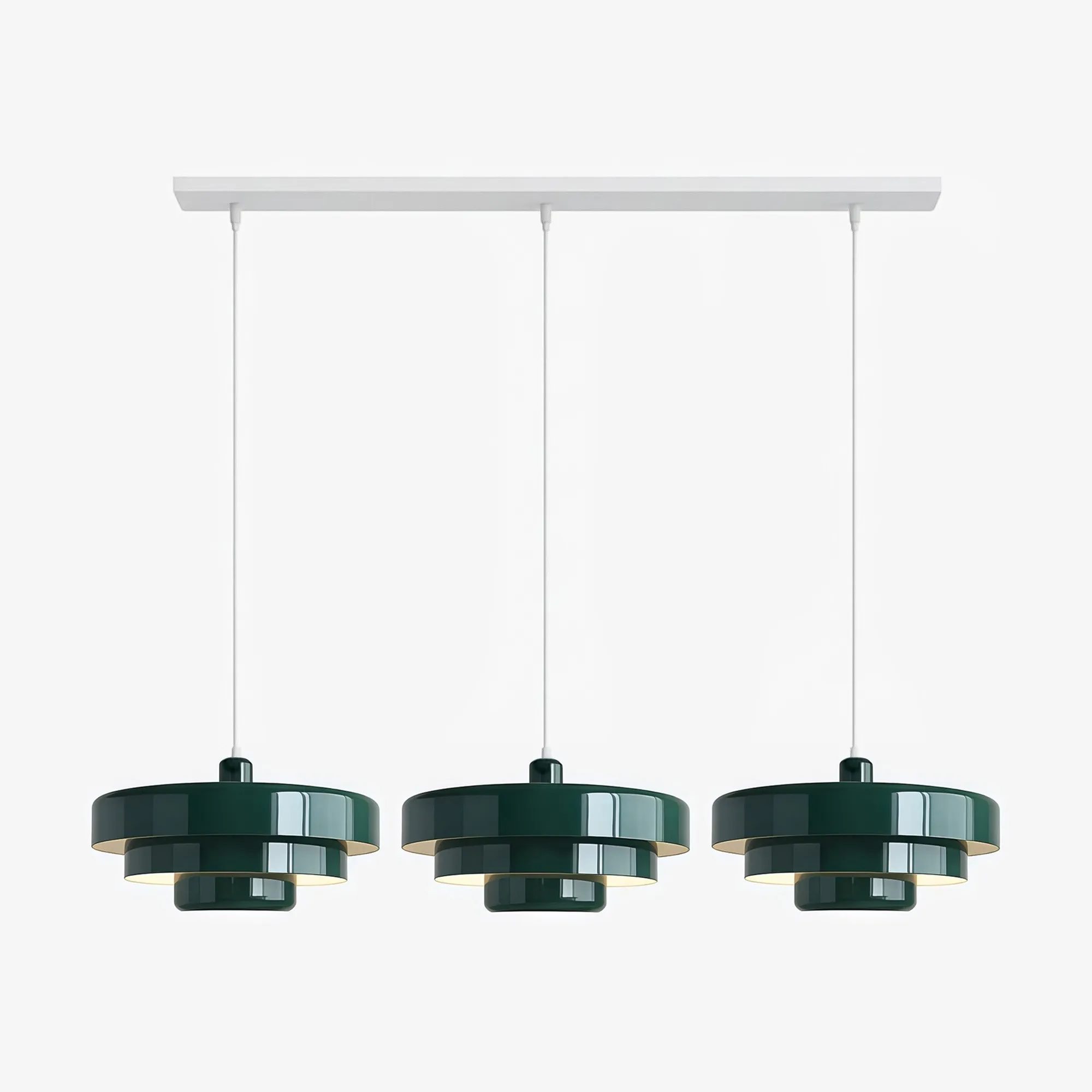 Macaron Disc Hanglamp - Scandinavische Meerlaagse Hanglamp van Metaal voor de Keuken HL179