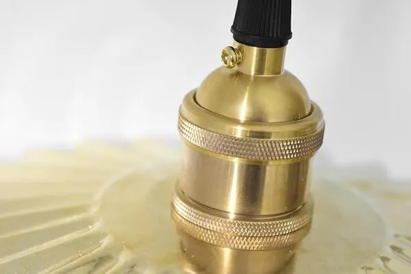 Koperen paraplu hanglamp