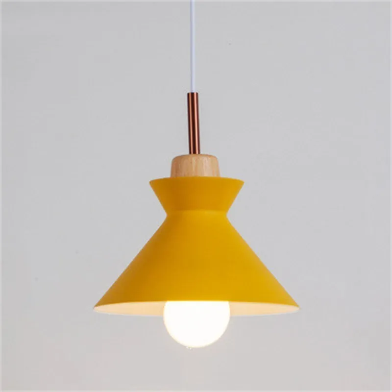 Scandinavische MULTI Metaal Hout Macaroon Hanglamp voor Keuken HL88