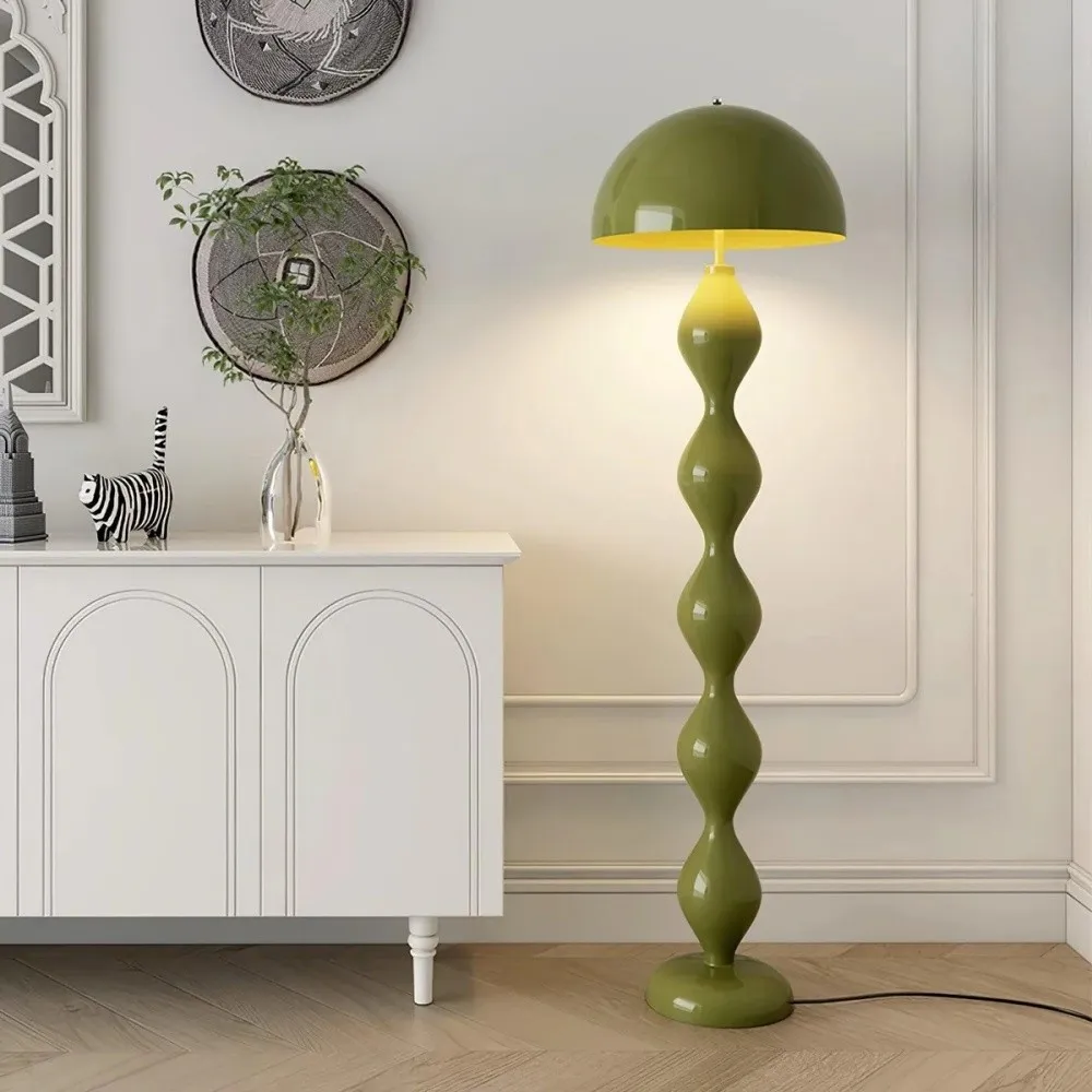 Retro Paddenstoel Bloemknop Vloerlamp HL285