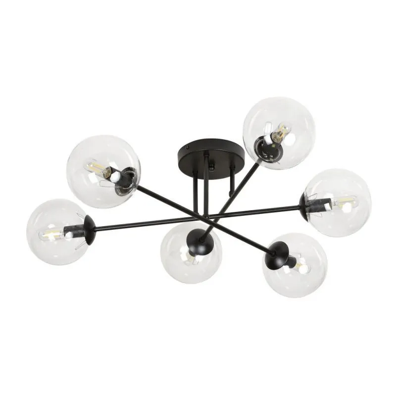 Brendi 6B Glazen Bol Plafondlamp