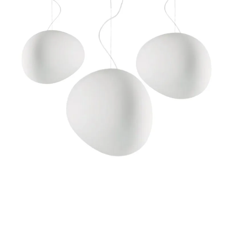 Art Deco Stonea Melkglazen Hanglamp