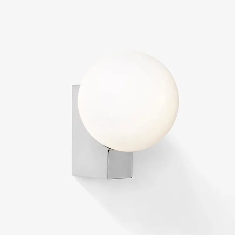 Minimalistische bolvormige wandlamp HL558