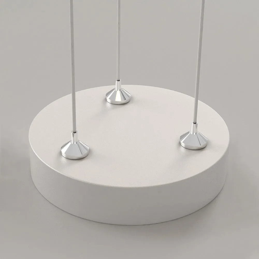 Crèmekleurige moderne minimalistische slaapkamer hanglamp HL474