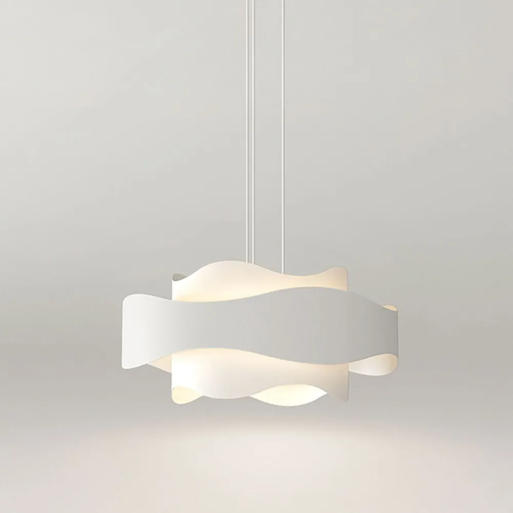 Crèmekleurige moderne minimalistische slaapkamer hanglamp HL474