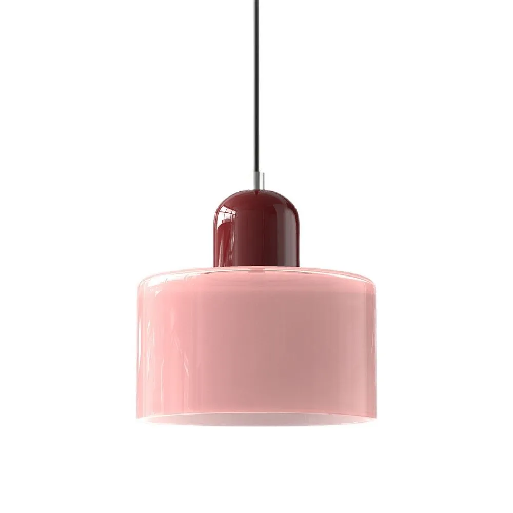 Kalo Cilinder Hanglamp - Glazen Lamp in Scandinavische Stijl voor Eet en Slaapkamer HL107