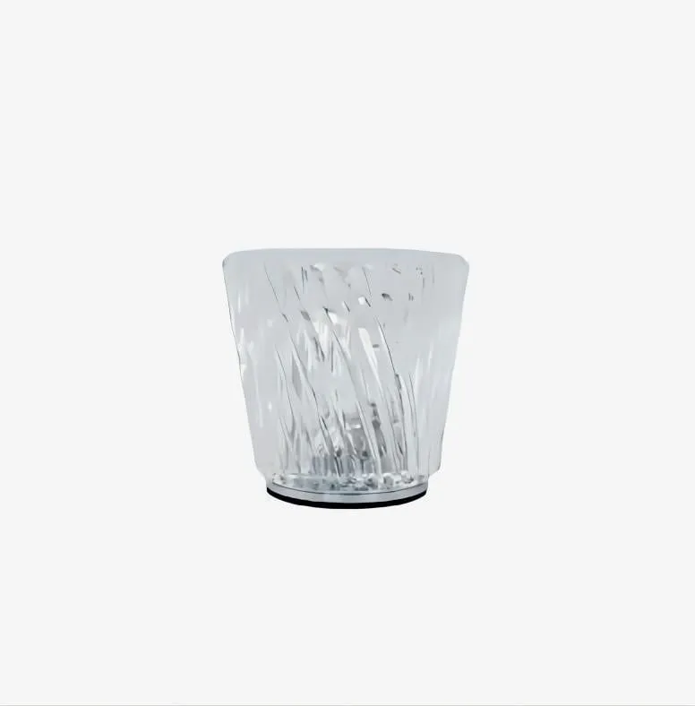 Kristallen Batterij Wijnglas Tafellamp