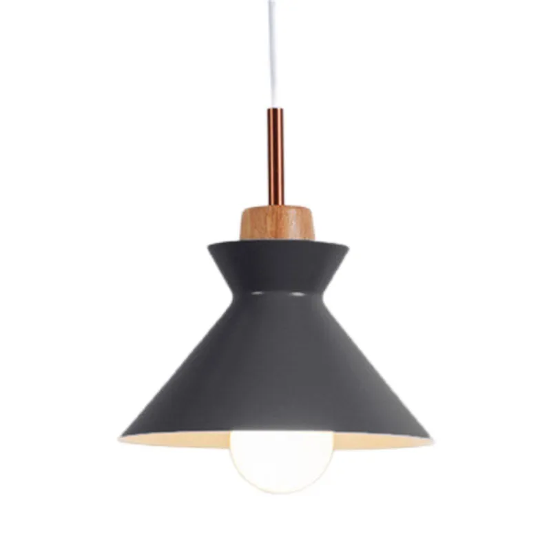 Scandinavische MULTI Metaal Hout Macaroon Hanglamp voor Keuken HL88