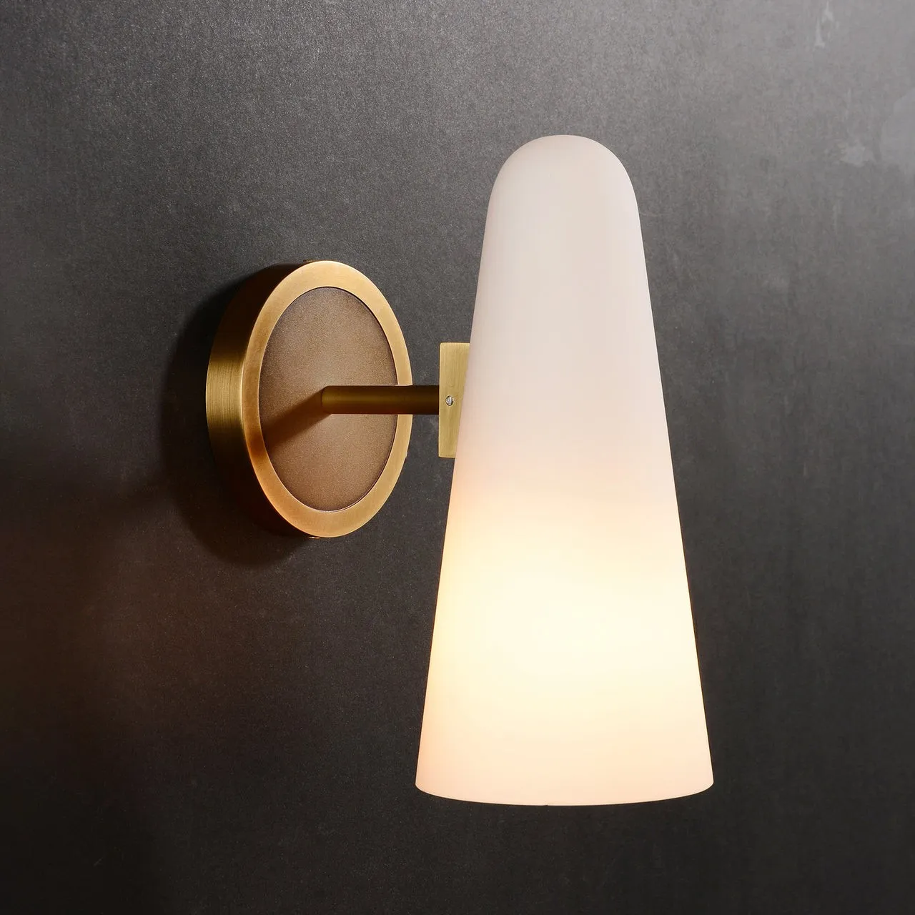 Nordic Simple Light Luxe Messing Wandlamp HL687