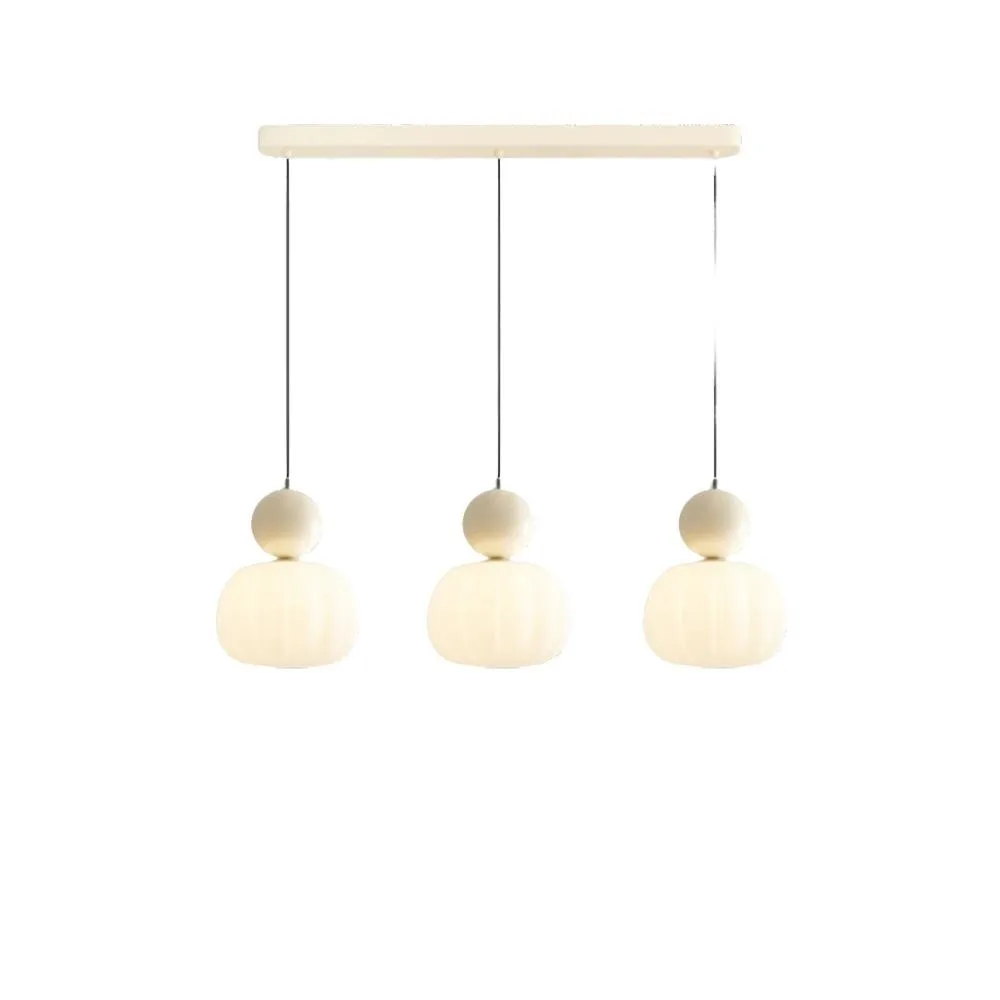 Crèmekleurige Bauhaus Art Deco hanglamp HL155