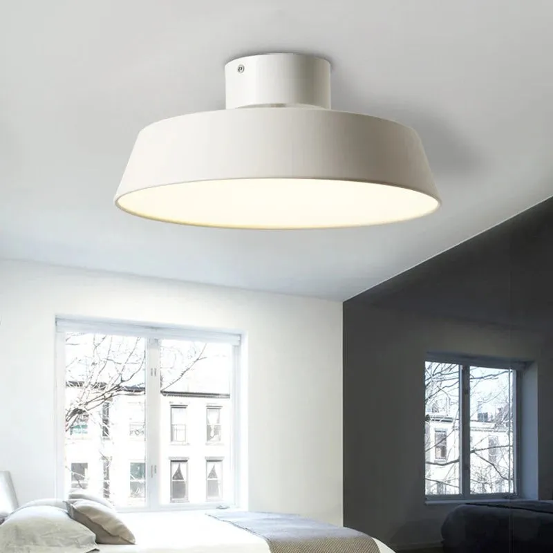 Nordic Minimalist Ronde Aluminium LED Plafondlamp HL1264