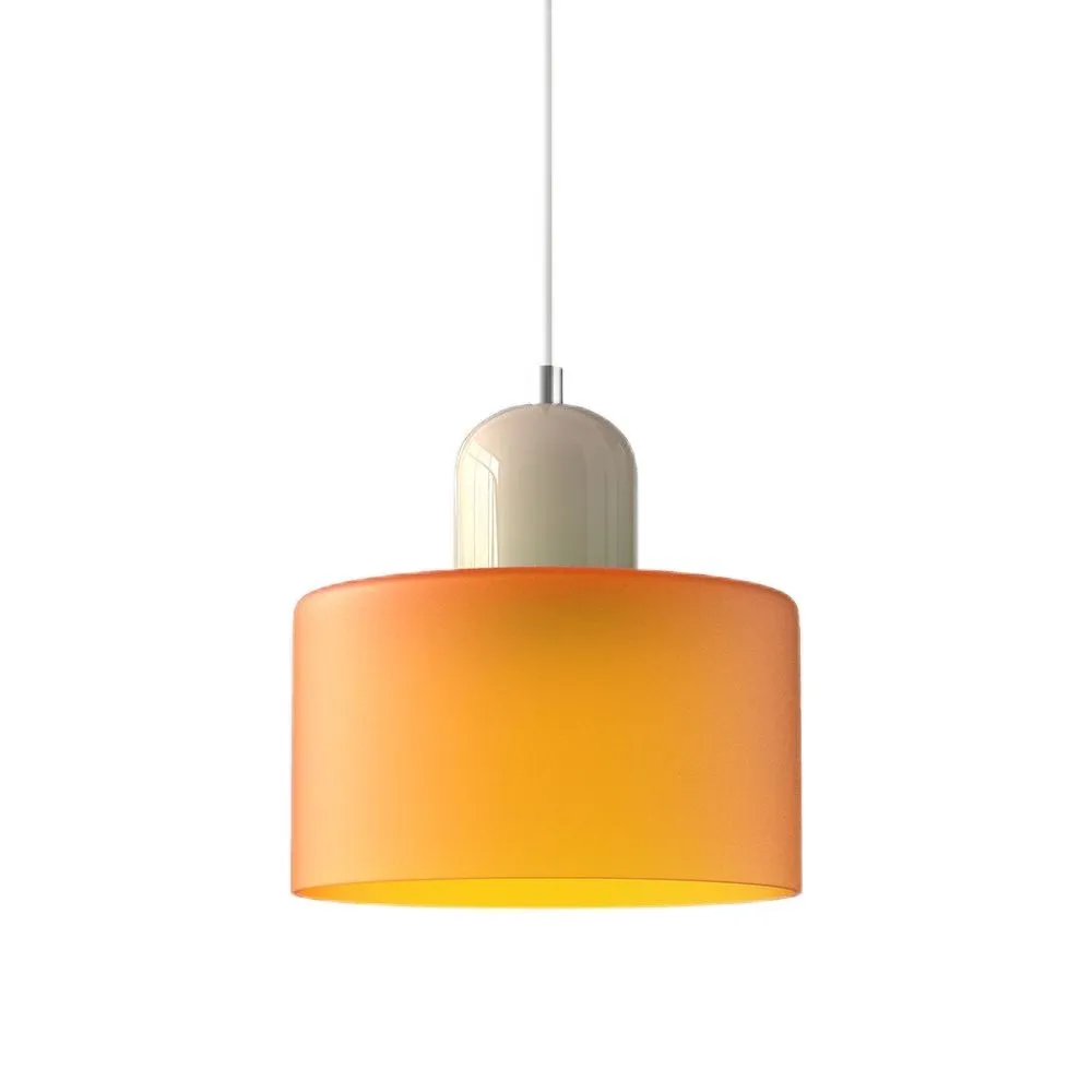 Kalo Cilinder Hanglamp - Glazen Lamp in Scandinavische Stijl voor Eet en Slaapkamer HL107