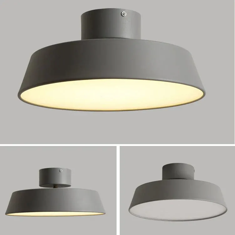 Nordic Minimalist Ronde Aluminium LED Plafondlamp HL1264
