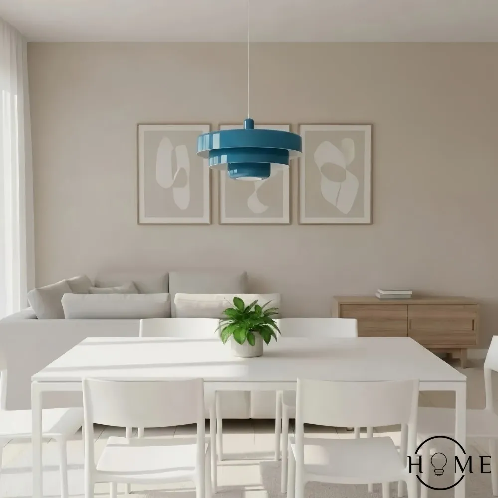 Macaron Disc Hanglamp - Scandinavische Meerlaagse Hanglamp van Metaal voor de Keuken HL179
