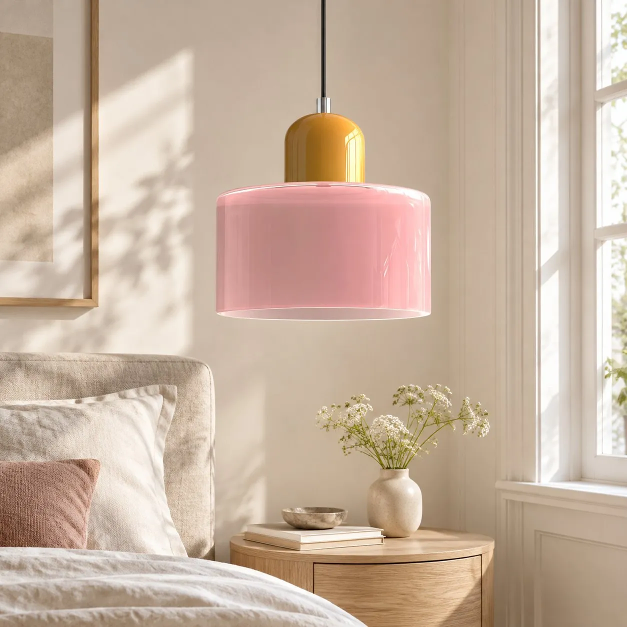 HL107 camera gialla e rosa