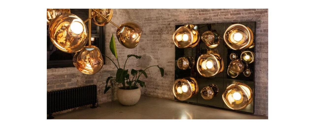 Replica della lampada da parete Melt può illuminare la tua casa
